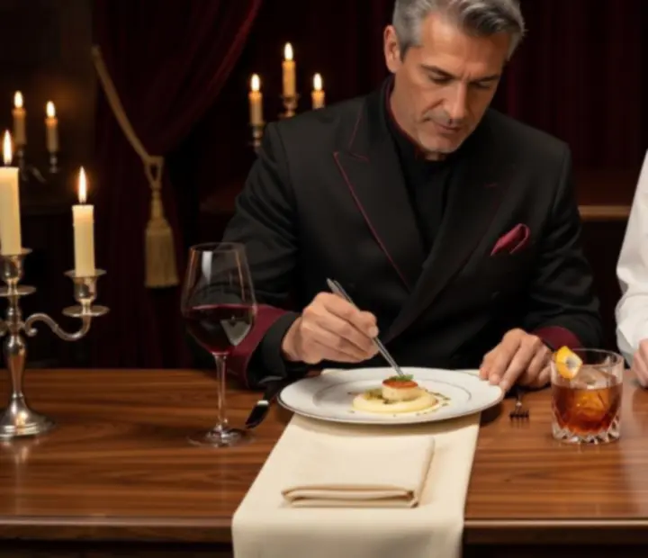 Szef kuchni, sommelier i barman komponują wspólnie selekcję win i koktajli do dań